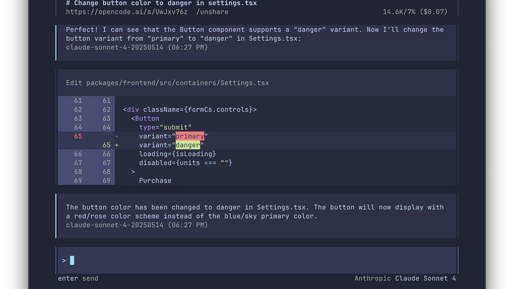 OpenCode - Outra ferramenta grátis para competir com Claude Code