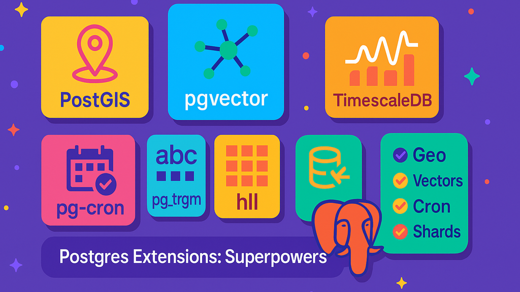 10 extensões do Postgres que parecem superpoderes