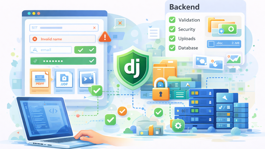 Dominando Django Forms: Validação Avançada, Upload de Arquivos e Formulários Prontos para Produção