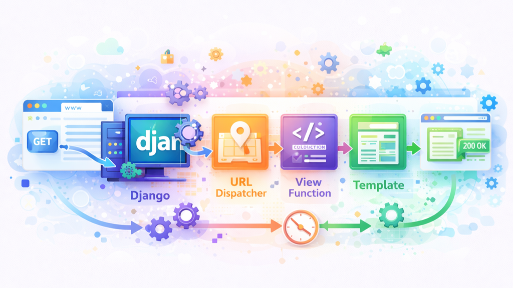 Do Clique à Resposta: Entendendo o Ciclo Request-Response do Django na Prática