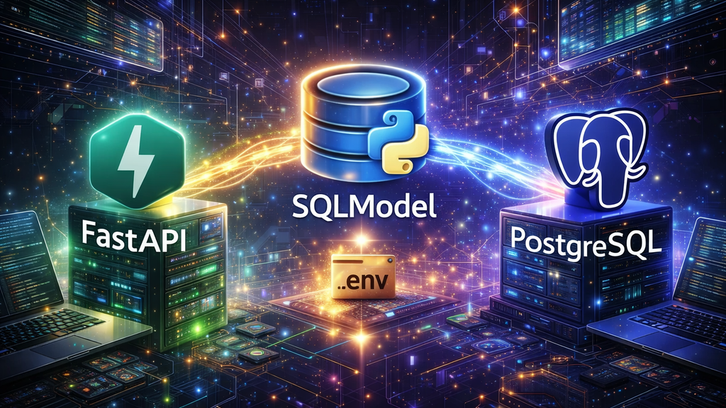 Como Eu Conecto FastAPI com Postgres Usando SQLModel: Um Fluxo Simples, Seguro e Fácil de Manter