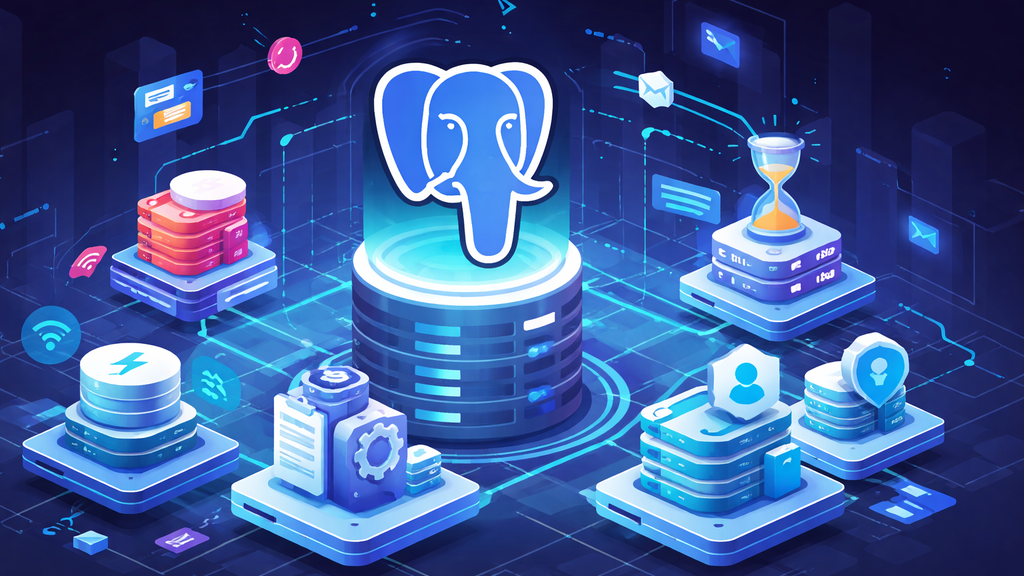 Substituindo o Redis por PostgreSQL no Django: Guia Completo de Cache, Filas, Pub/Sub, Rate Limit e Sessões com Alta Performance
