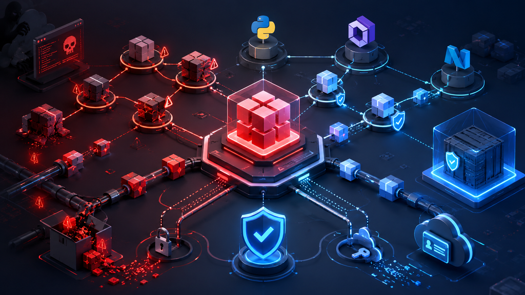 Alerta de Segurança no npm, PyPI e NuGet: Como Pacotes Maliciosos Estão Roubando Tokens, Credenciais e Segredos de Desenvolvedores